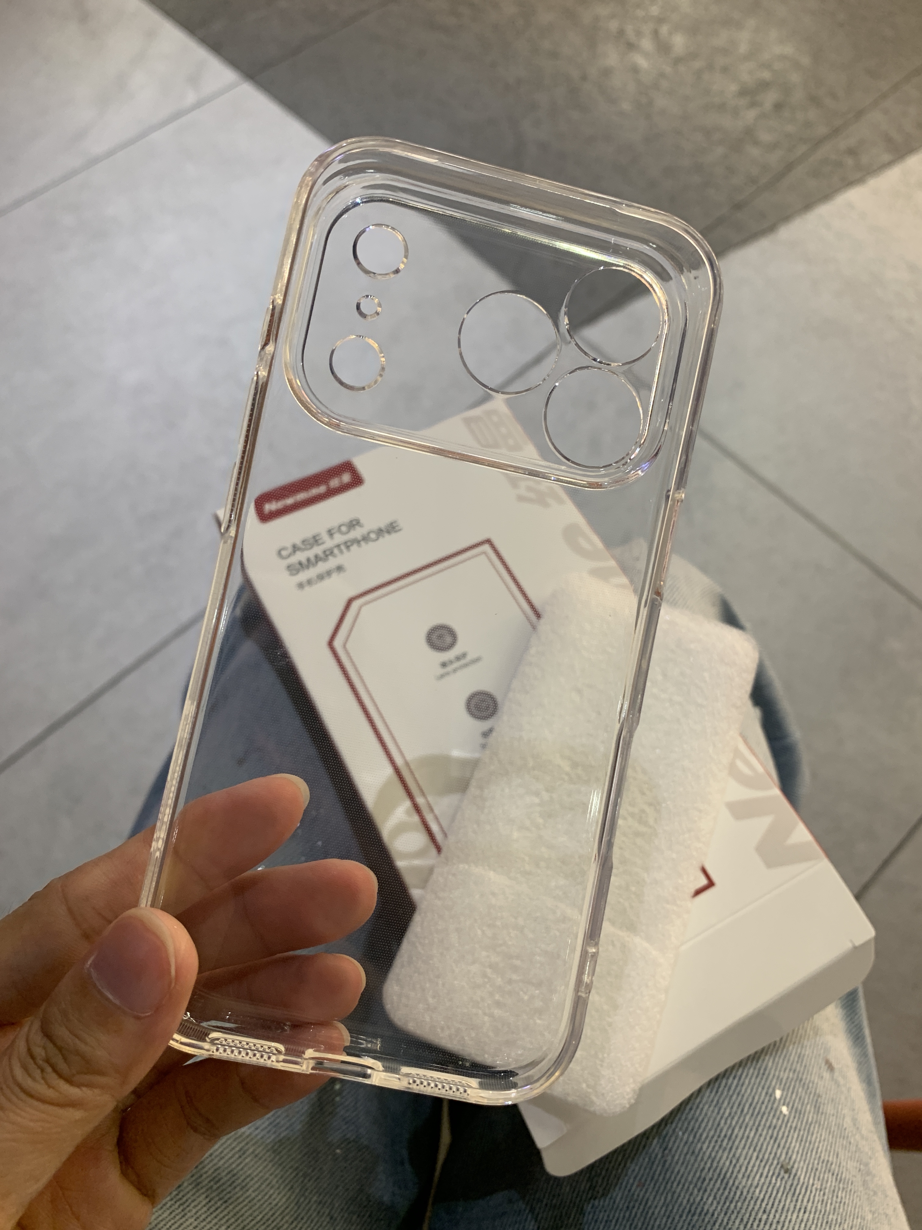 纽曼【还原裸机|相机按键全包】适用iphone18promax手机壳苹果18promax保护套全包透明防摔轻薄男女壳 实拍图