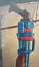 塔萌鱼水枪戏水玩具儿童加特林水枪打水仗神器五孔高压节日生日礼物 实拍图