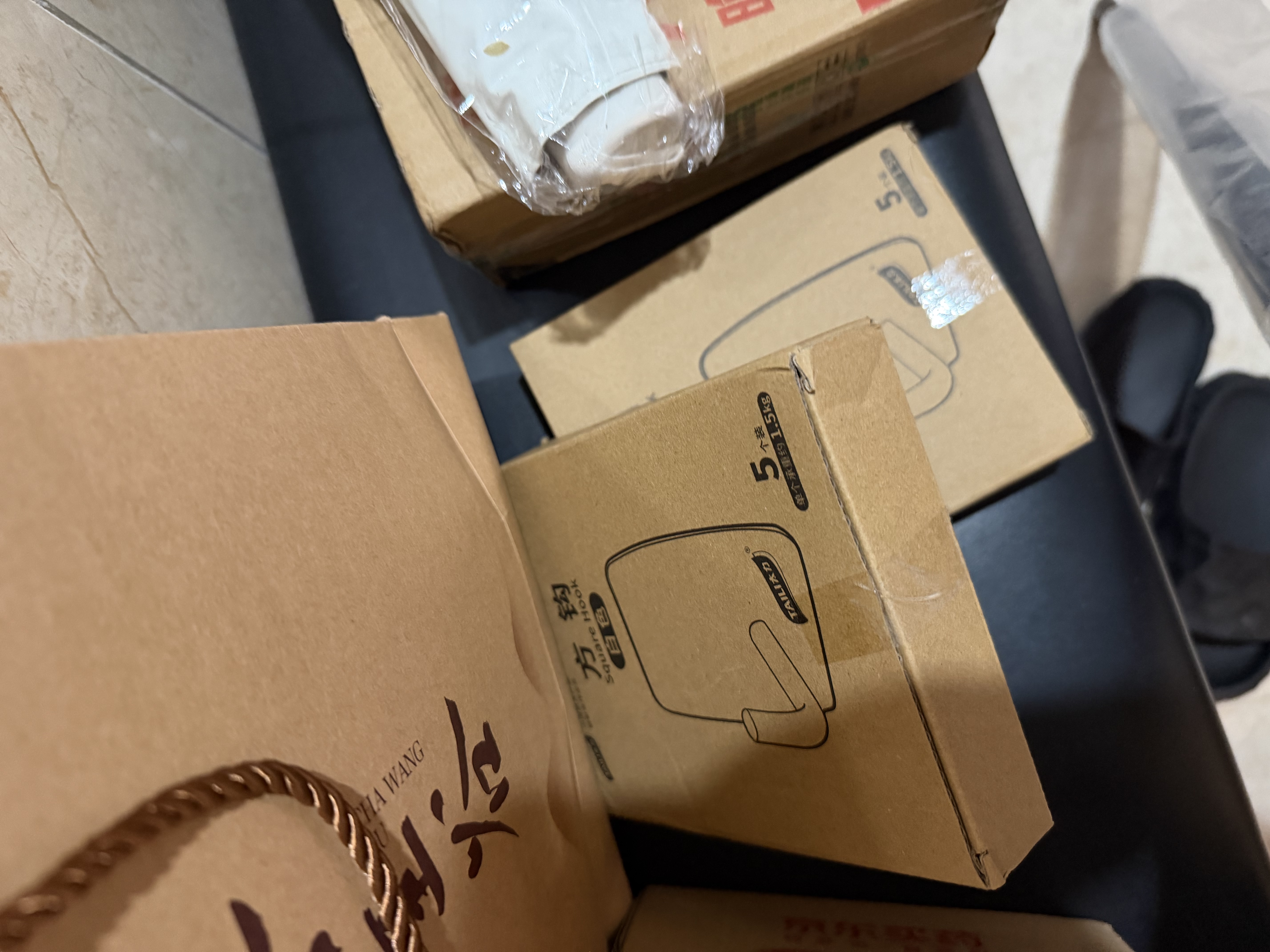 太力不锈钢无痕挂钩免打孔贴墙上强力粘钩挂钩厨房浴室超强粘力 实拍图