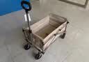 原始人（The Primitive） 露营推车可折叠户外手推野餐车营地拖车遛娃拉杆小拉车桌板野营 160L 加厚款卡其【静音万向轮+回弹拉杆】 实拍图