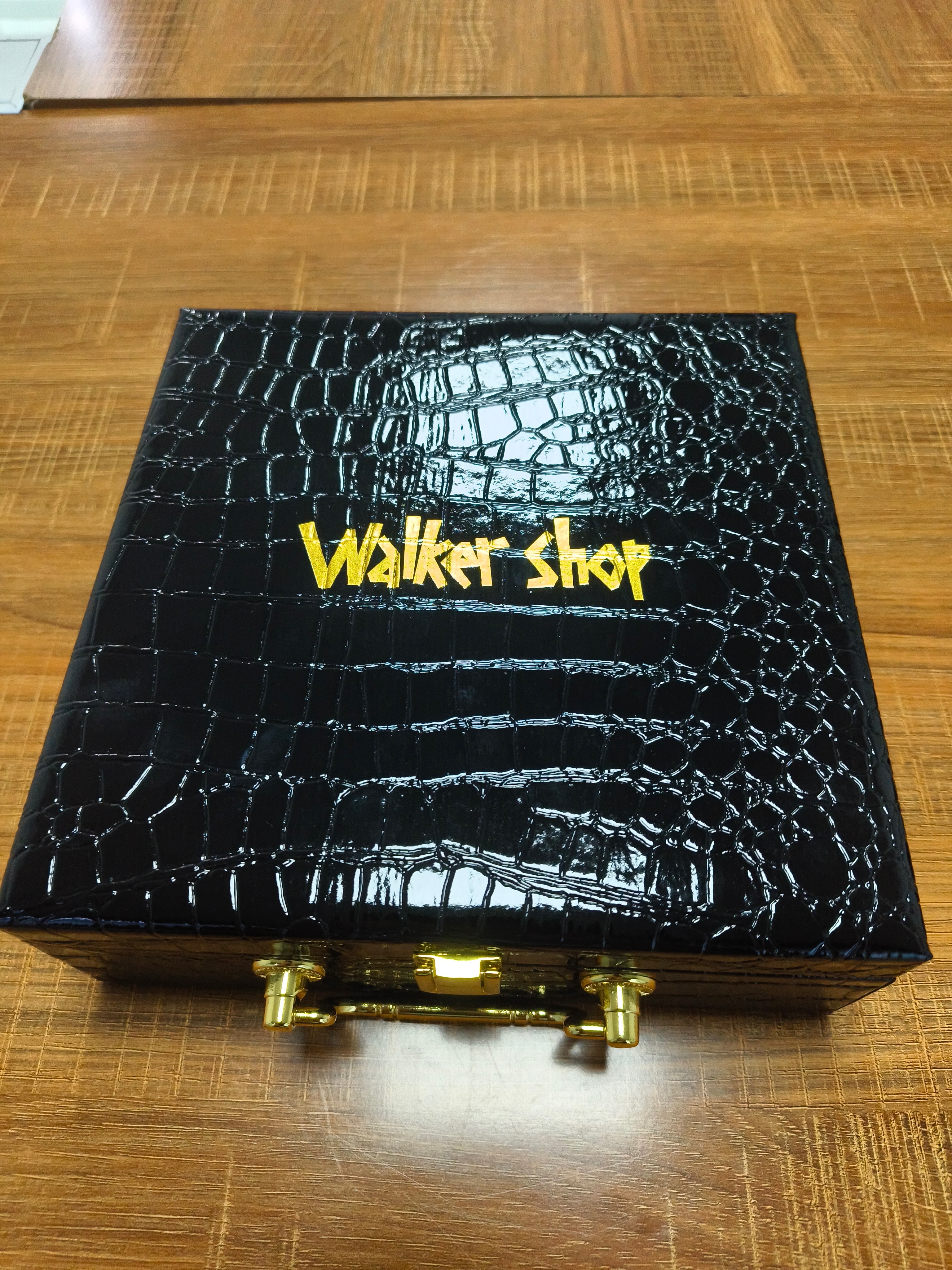Walker Shop高端男士皮带2026新款自动扣真皮腰带高档礼物送男友父亲老公裤带 黑色【礼盒装/京仓发货/次日达】 115cm 【其他尺码联系客服备注】 实拍图