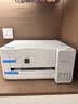 爱普生（EPSON）【6代新品】L4356墨仓式彩色无线AI学习打印机一体机家用/办公  L4266升级版(自动双面 液晶屏 白) 实拍图