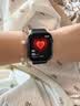 Apple/苹果 Watch S11 智能手表GPS+蜂窝款42毫米深空灰色铝金属表壳黑色运动型表带S/M MF954CH/B 实拍图