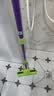 妙洁胶棉拖把27cm杆长120共2头滚轮式懒人家用一拖净免手洗海绵吸水 实拍图