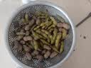鲜花生毛豆组合500g 实拍图