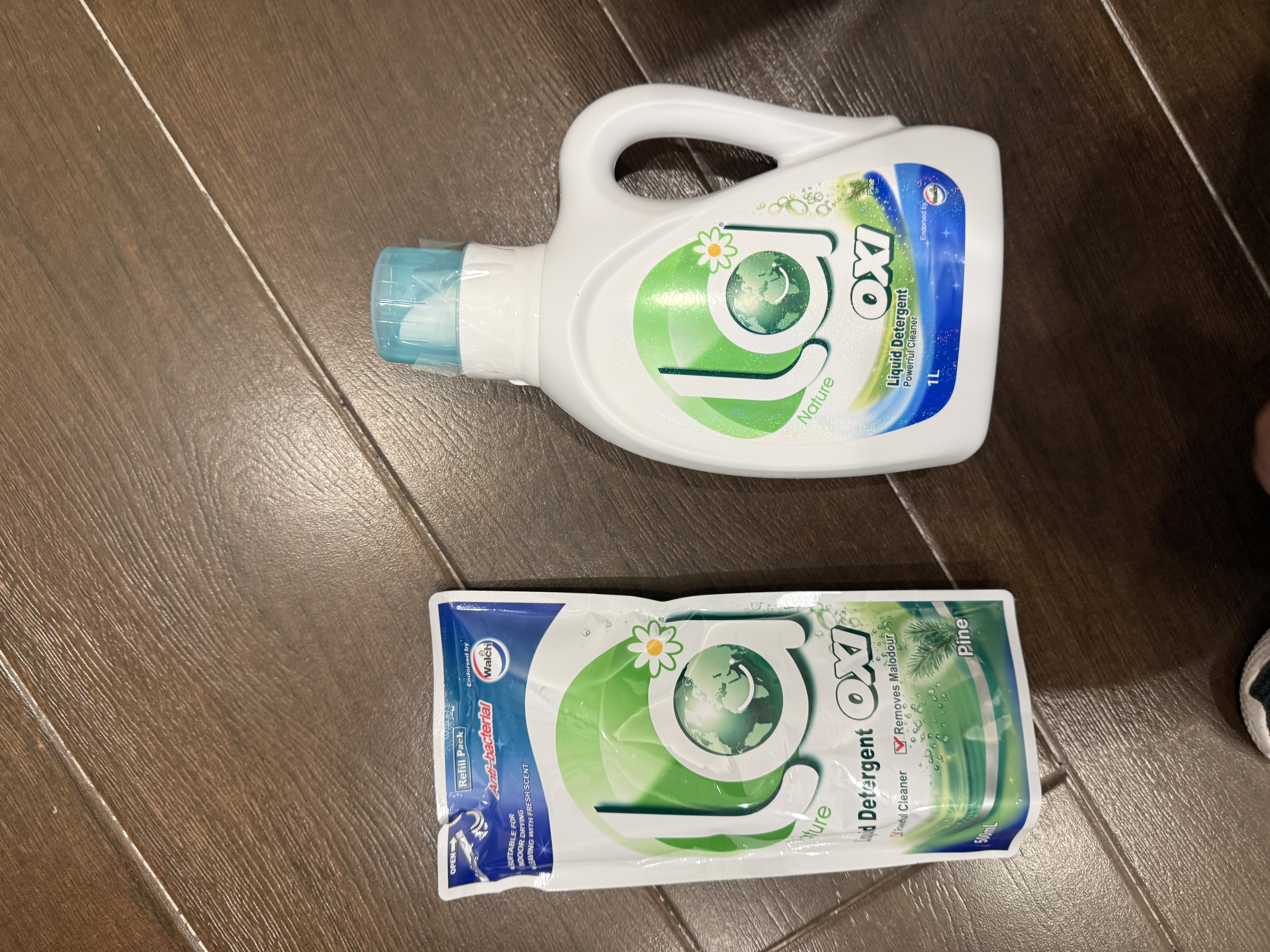 威露士La有氧洗衣液松木香4斤组合（1L+补充袋装500ml*2）【品质严选】 实拍图