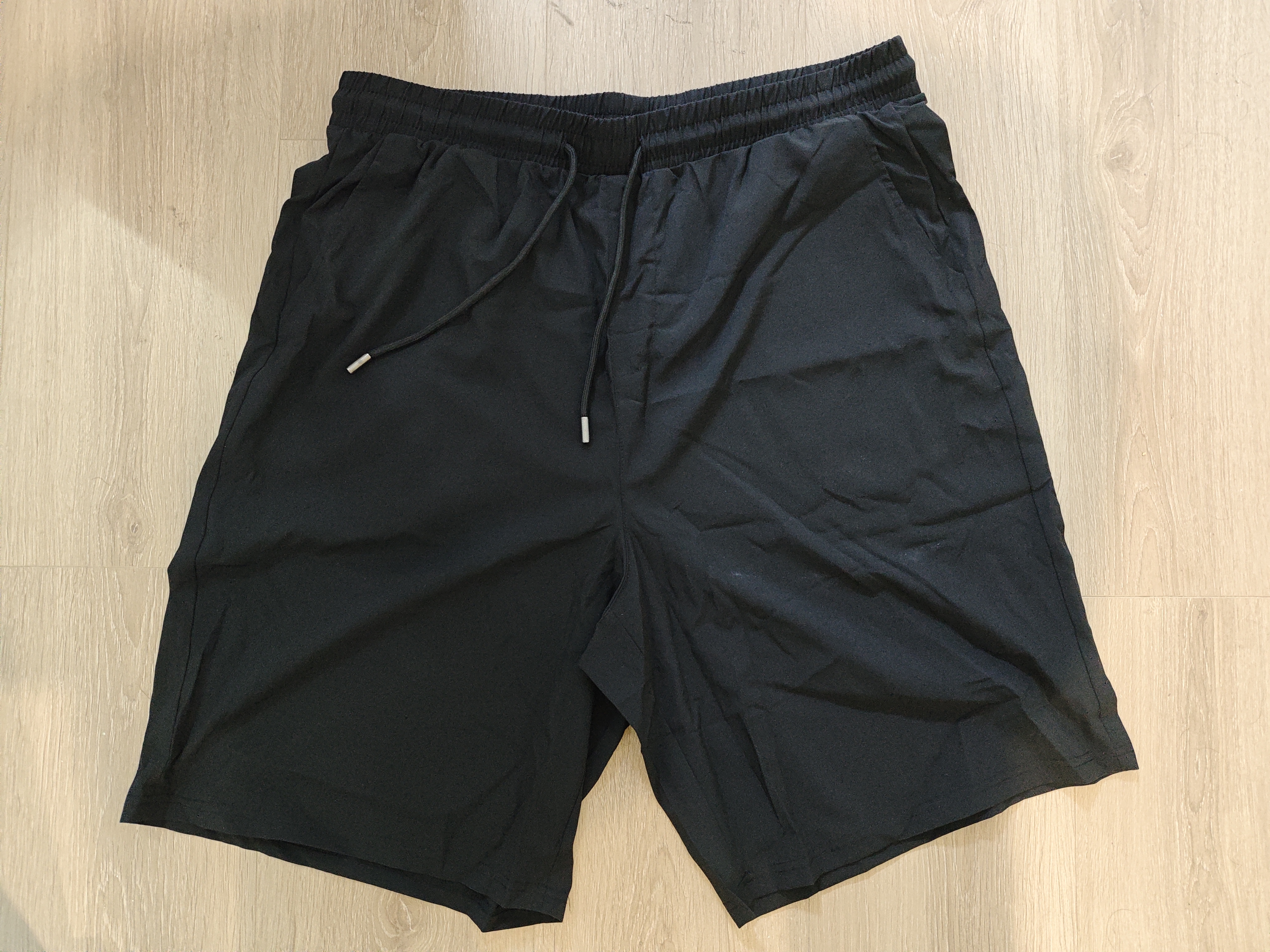 真维斯（Jeanswest）男士中裤夏季冰丝凉感运动跑步休闲短裤男生轻薄速干纯色五分裤D 实拍图