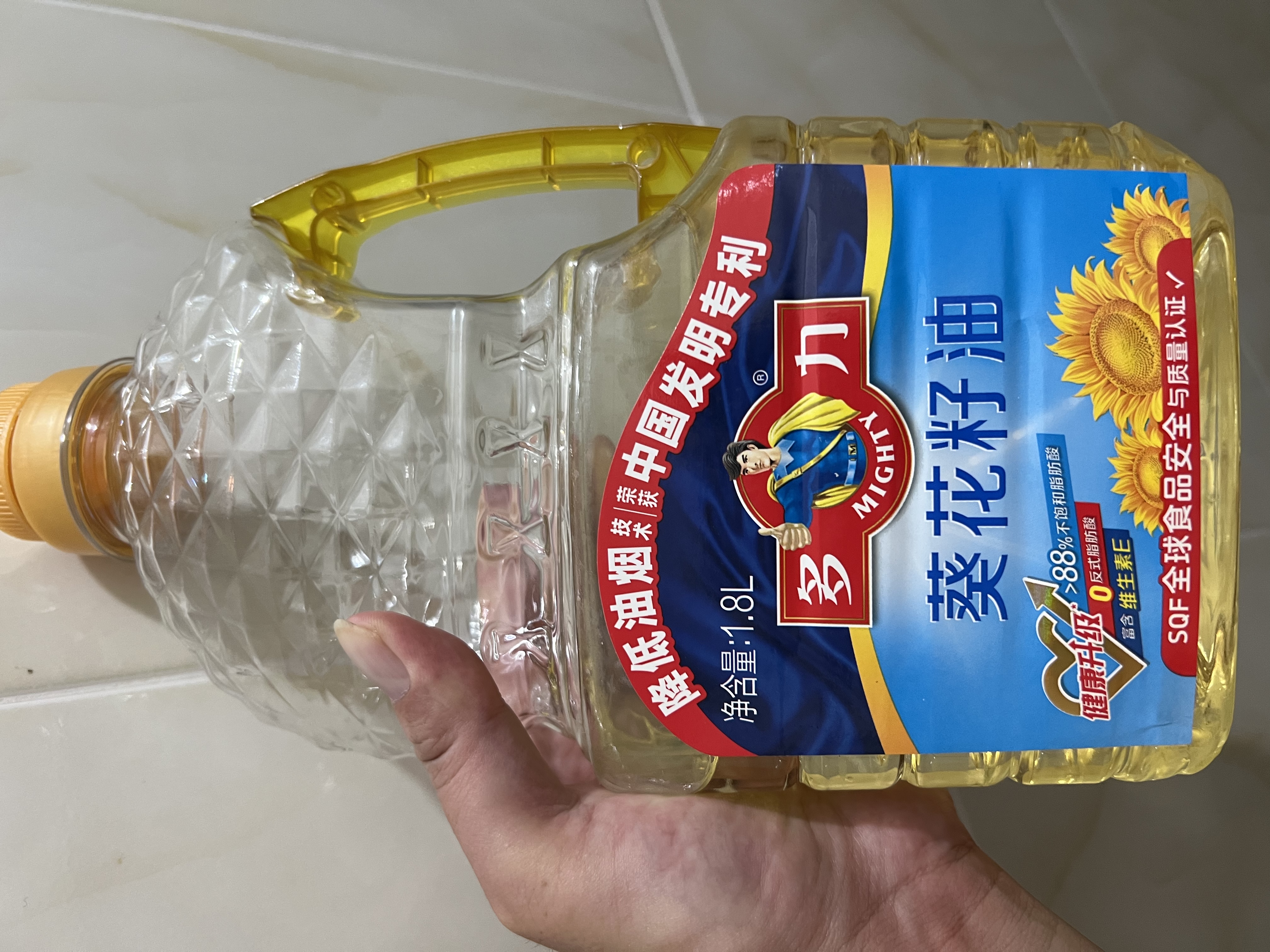 多力葵花籽油1.8L小瓶家用压榨食用油中秋送礼 企业福利 实拍图