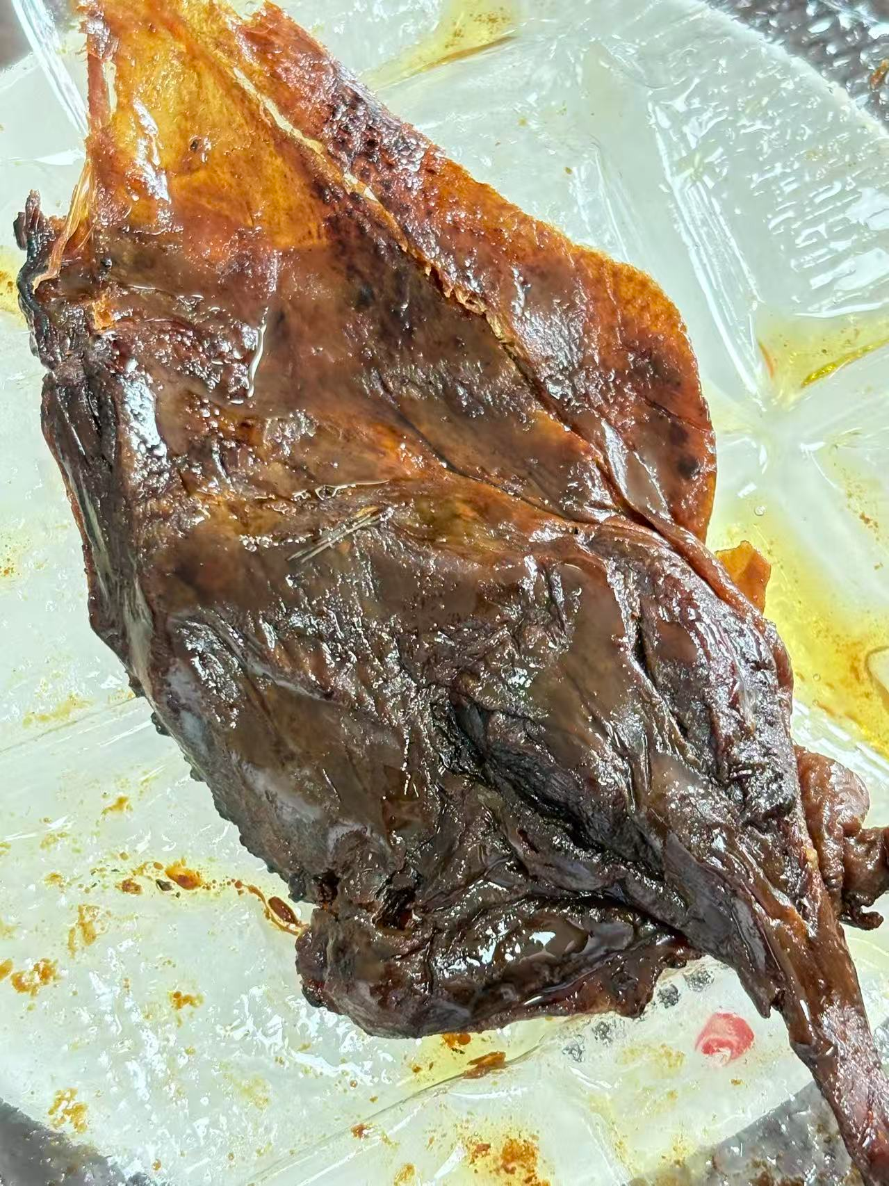王饺儿湖南老字号正宗湖南特产手撕酱板鸭追剧下酒办公室肉类零食即食 【香辣味】358克/只×2只 实拍图