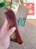 紫韵梳香大号整料黄桃木梳子女士男士养生经络按摩梳细齿赛檀木梳子M-12 实拍图