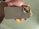 奶小鸭（NEYAA）适用苹果14promax手机壳iphone14promax保护套全包超薄Magsafe磁吸液态硅胶防摔简约男女款 钛原色 实拍图