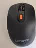 联想（Lenovo）无线蓝牙双模鼠标 便携办公鼠标 人体工程学设计 适用台式机一体机笔记本平板Howard Mouse 2022灰 实拍图