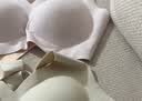 ubras【2件装】无尺码免拆V领内衣女背心美背粉底液文胸透气无痕隐形 冷桃粉色+燕麦奶色【NEW虞书欣同款】 实拍图