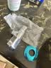 九牧（JOMOO）角阀黄铜加厚陶瓷阀芯八字阀三角阀冷热水角阀马桶角阀水阀 【2只】1冷1热角阀 实拍图