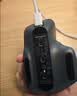 罗技（Logitech）大师系列 MX Master 4 高性能无线蓝牙鼠标  办公鼠标 静音鼠标  升级款 石墨黑 带无线接收器 实拍图