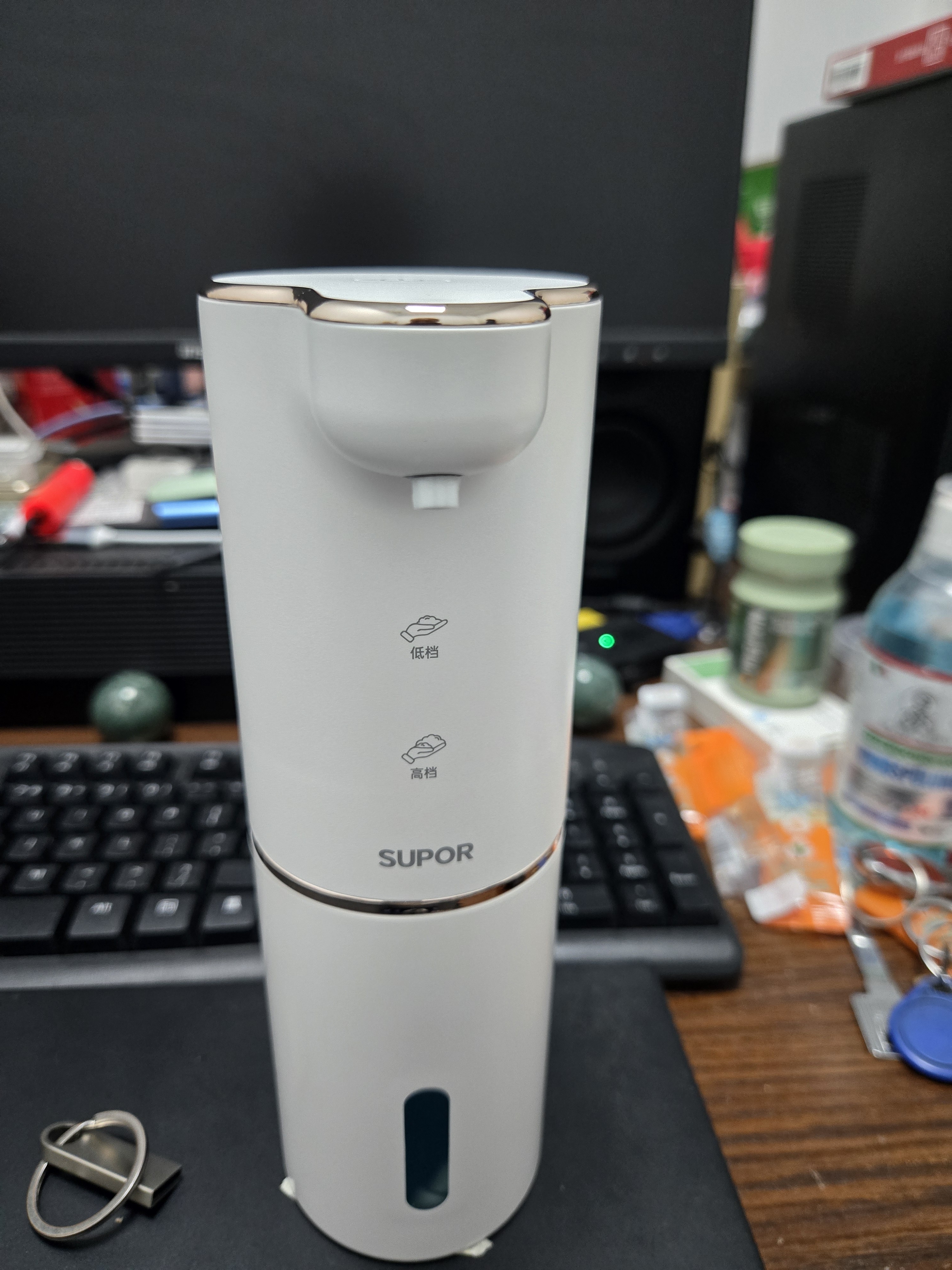 苏泊尔（SUPOR） 自动洗手机智能感应泡沫洗手机免接触大容量USB充电出泡机皂液器 感应泡沫洗手机 实拍图