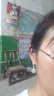 Qlady正品足银和田玉耳环女轻奢高级感耳坠玉石耳饰耳钉送妈妈生日礼物 实拍图