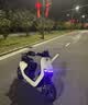 九号（Ninebot）N85C电动摩托车 9号电动电瓶车成人小型铅酸电摩-吉利银 实拍图