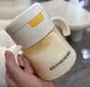 皇宠儿童牛奶杯一岁以上宝宝PPSU水杯学饮弹盖吸管杯直饮奶瓶260ml 实拍图