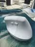 罗技（Logitech）Lift人体工学鼠标 垂直鼠标 小手鼠标 无线蓝牙鼠标 3台设备秒切换 带Logi Bolt接收器 白色 实拍图