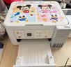 爱普生（EPSON）【6代新品】L4356墨仓式彩色无线AI学习打印机一体机家用/办公  L4266升级版(自动双面 液晶屏 白) 实拍图