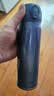 膳魔师（THERMOS）钛杯Ti纯钛保温杯大容量水杯商务杯子团购生日礼物TCTG 深蓝渐变【纯钛茶隔片】 500ml 结晶款 实拍图