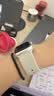 达梭适用苹果手表S11表带Apple Watch S10/S9/SE3/Ultra官方液态硅胶iwatch8/7/6运动防水手表链 新款-星光色 40/41/42mm（标准码） 实拍图