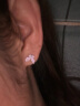 柯芙尼 银针耳钉女士一周耳饰组合装耳环耳坠生日情人节礼物送女友老婆 耳钉+S999银项链套装 晒单实拍图