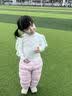 巴拉巴拉童装儿童羽绒裤宝宝婴儿裤子男童女童2026冬装三防保暖裤萌趣长裤 桃桃蜜粉-白鸭绒 【A类/三防】 110 充绒量33g 实拍图