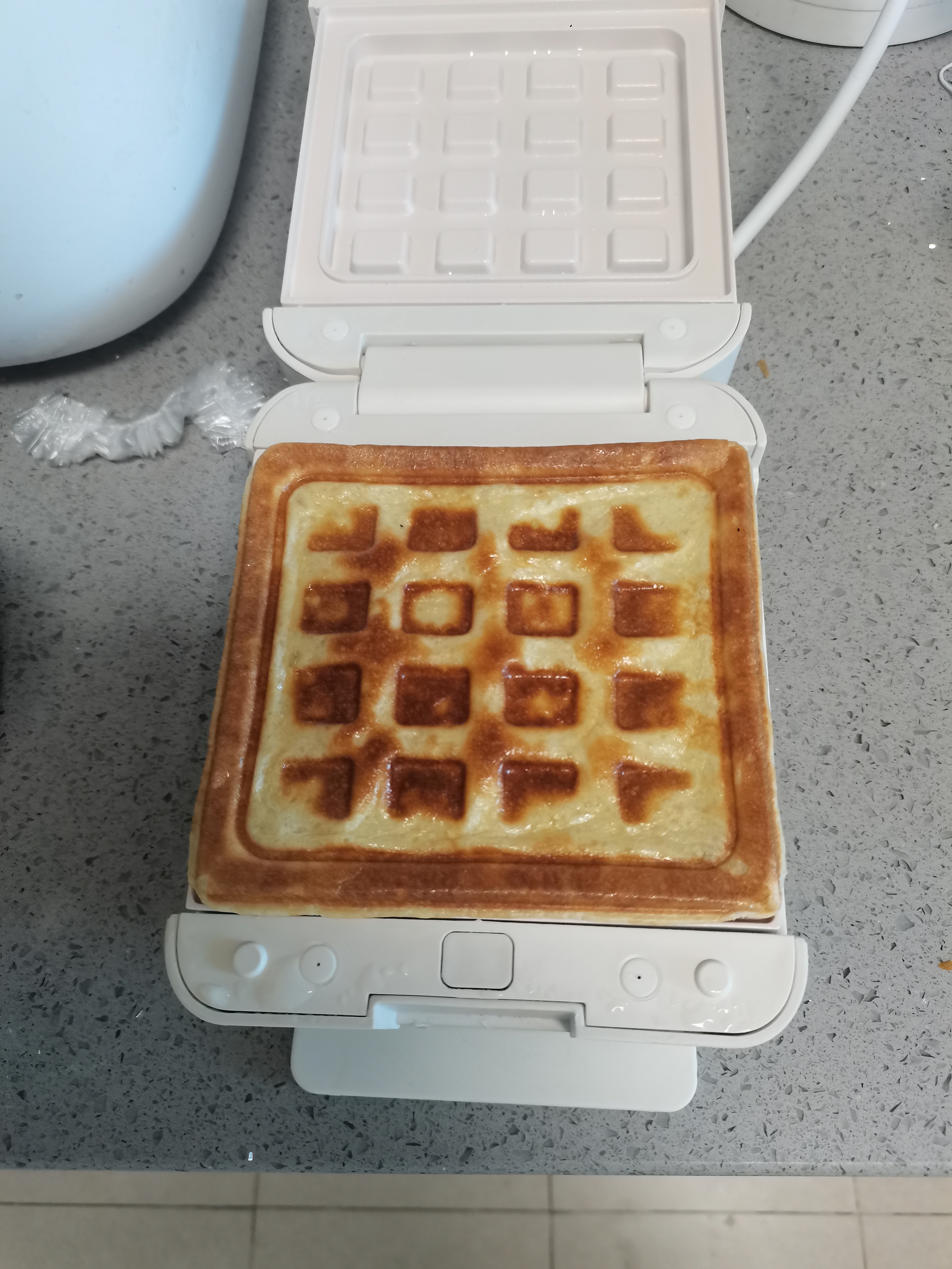 olayks立时 三明治机早餐机华夫饼机小型面包机电饼铛双面热压吐司机加厚封边可拆洗盘赠华夫饼盘 实拍图