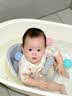 马博士婴儿洗澡座椅宝宝洗澡坐椅神器新生儿童洗澡凳洗澡盆防滑浴凳 实拍图