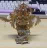 艺模喵之城天使猫咪 3D立体拼装金属益智玩具手工DIY礼物摆件 实拍图
