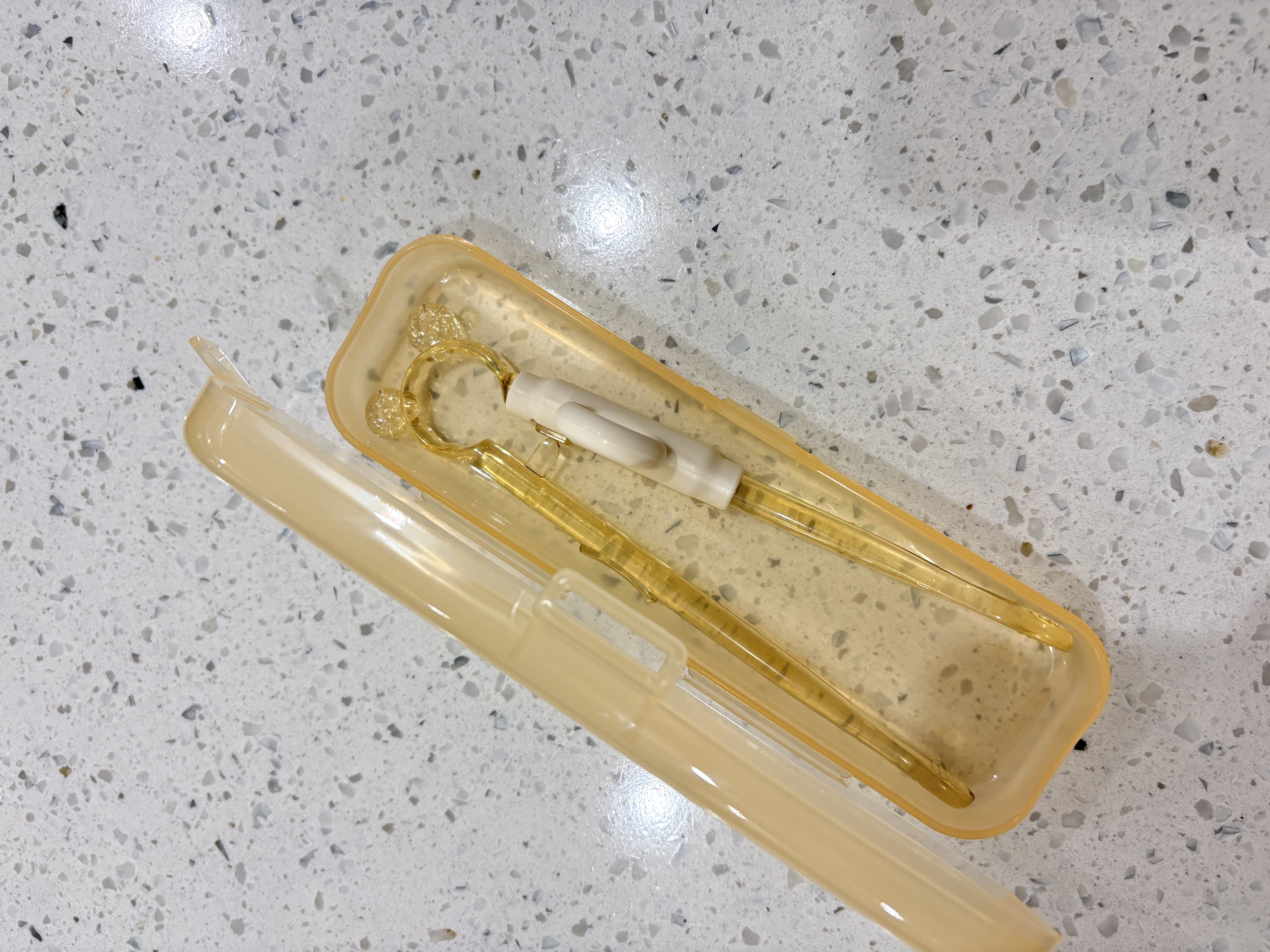 COOKSS儿童筷子训练筷3岁6宝宝PPSU虎口拇指学习筷幼儿吃饭1-2餐具 实拍图