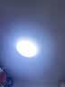 惠普精工led卧室吸顶灯三防灯超薄简约儿童书房餐厅阳台过道灯具37CM白光 实拍图