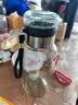 【送杯套】大容量加厚玻璃杯子便携杯茶水分离带杯套泡茶水杯 透明 1000ml吨吨桶 1只装 实拍图