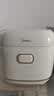 美的（Midea）小碧玉电饭煲小型1-2-3-4人0氟含钛陶瓷白玉釜家用3升快速饭煲汤粥智能预约多功能电饭锅RE360 实拍图