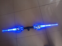 轩岛火花火旋剑双刃光剑转刀可伸缩激光剑儿童黑科技玩具男孩生日礼物 雷星权杖【蓝金】七彩炫灯 8-12岁6-10双刃伸缩雷星权杖7-14新年礼物 实拍图
