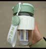 物生物（RELEA）玻璃杯水杯大容量女士咖啡杯吸管杯耐高温泡茶杯学生杯子生日礼物 实拍图
