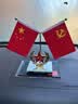 迪加伦车载爱国旗红旗精美摆件创意香水座车内装饰汽车中控台办公会议室 实拍图