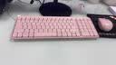 罗技（Logitech）MK251无线蓝牙键盘鼠标套装 办公商务笔记本电脑 数字键盘99键粉色键鼠套装（K251键盘+M196鼠标） 实拍图