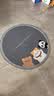 卡通圆形地毯卧室儿童房电脑椅垫客厅沙发茶几毯房间隔音防滑地垫 暖洋洋-动物家族 直径98CM【环保无味】 实拍图