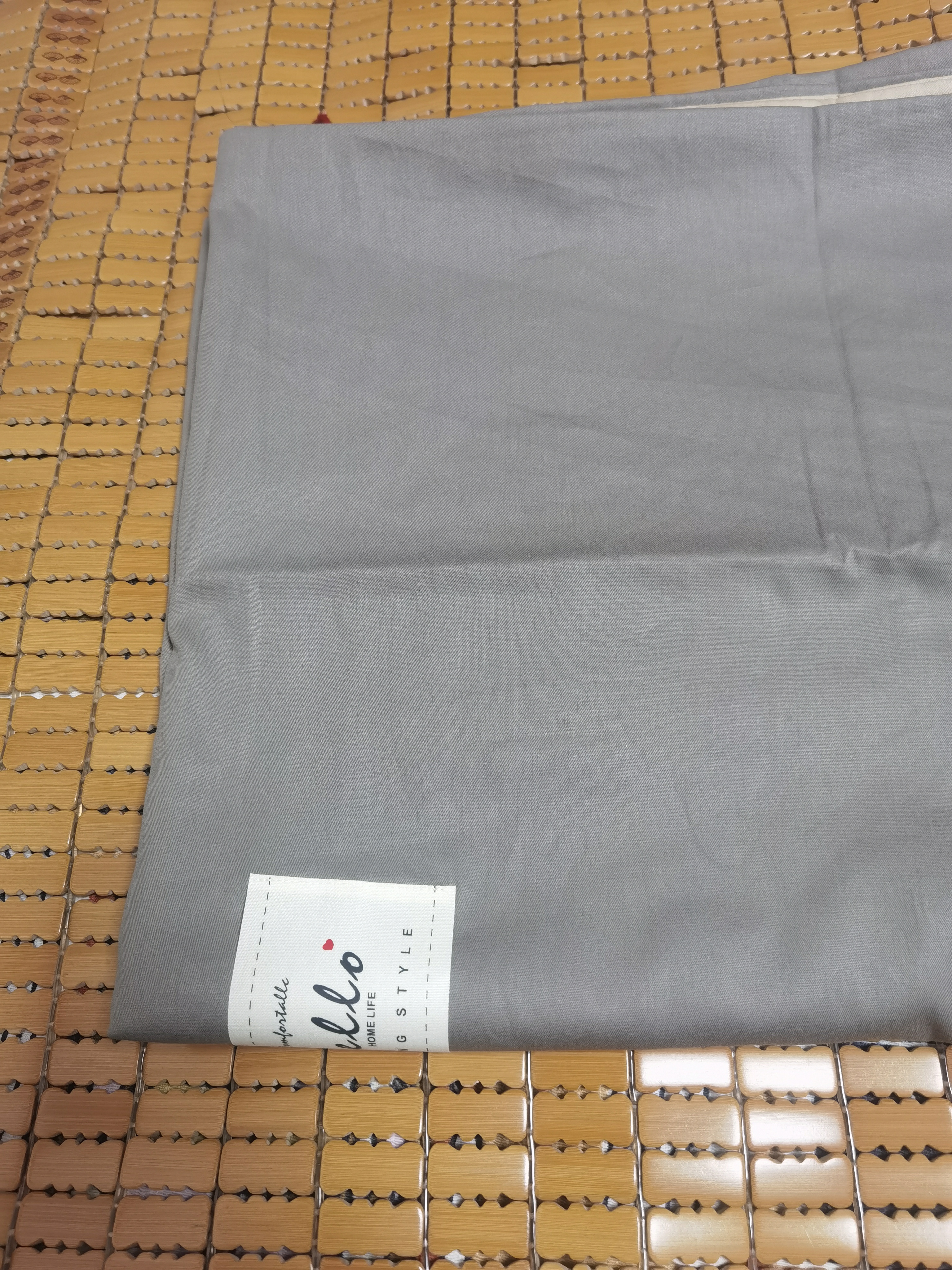 无印良品100%纯棉被套 全棉单人学生宿舍被罩单件 床上用品 150*200cm 实拍图