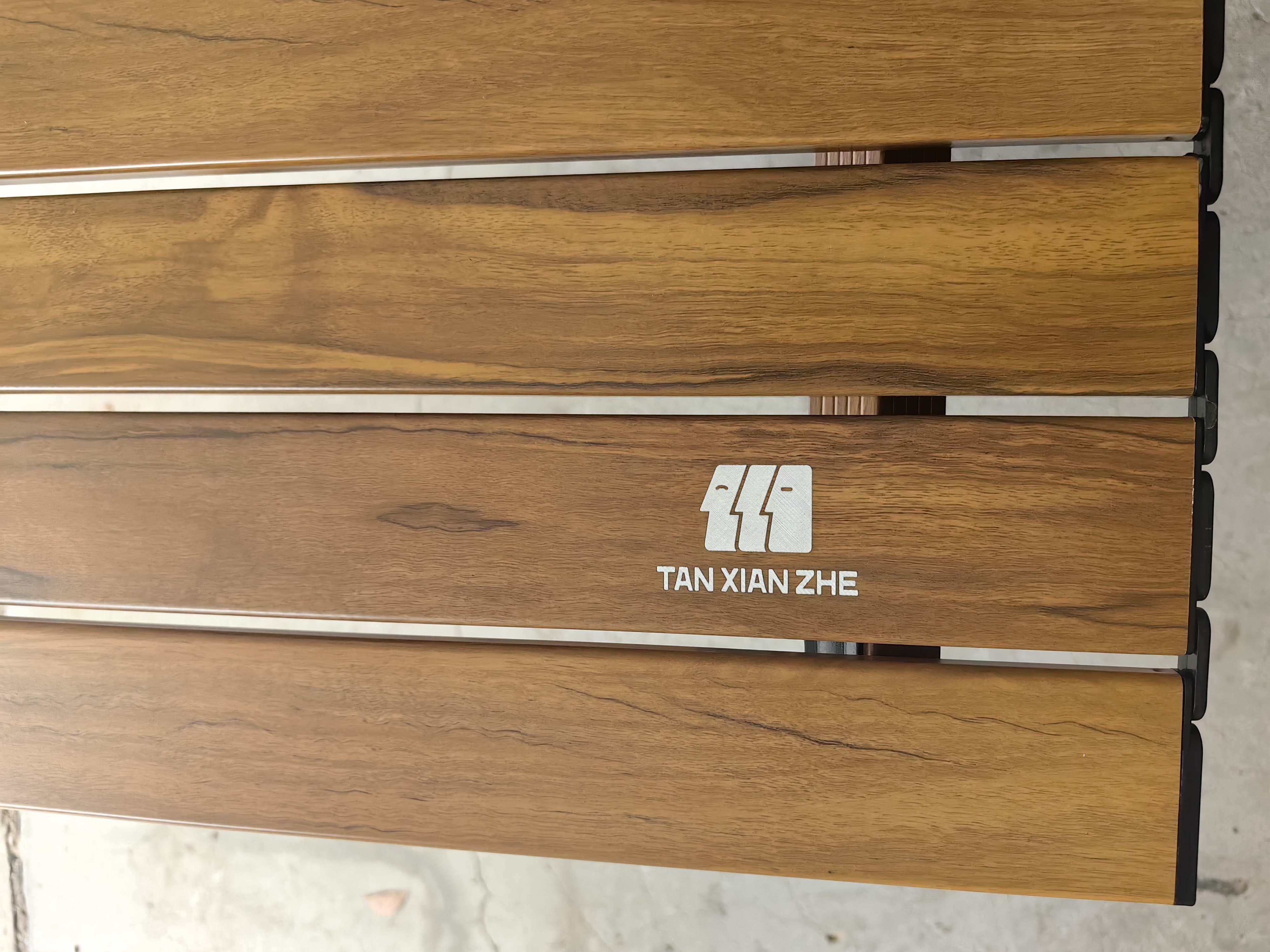 探险者（TAN XIAN ZHE）户外折叠桌铝合金蛋卷桌露营桌椅套装野餐桌子便携式露营全套装备 90款【双层双面】铝合金-收纳包【2-4人】 实拍图