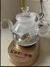 金灶（KAMJOVE）热压喷淋煮茶器 煮黑茶普洱 茶具电热水壶蒸茶壶 养生壶煮茶玻璃壶 A-55 实拍图