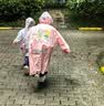 牧萌儿童雨衣带书包位男女童女孩小学生上学防雨开学必备2026新款 实拍图