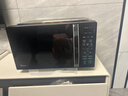 美的（Midea）微波炉烤箱一体机 小型家用平板易洁烧烤智能解冻20升微波炉  光波加热2026新款（M1-L201B二代） 实拍图