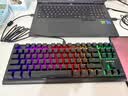 CHERRY樱桃MX1.1黑曜极光 机械键盘87键 游戏键盘 有线键盘 悬浮式无钢结构 RGB灯效 黑色红轴 实拍图
