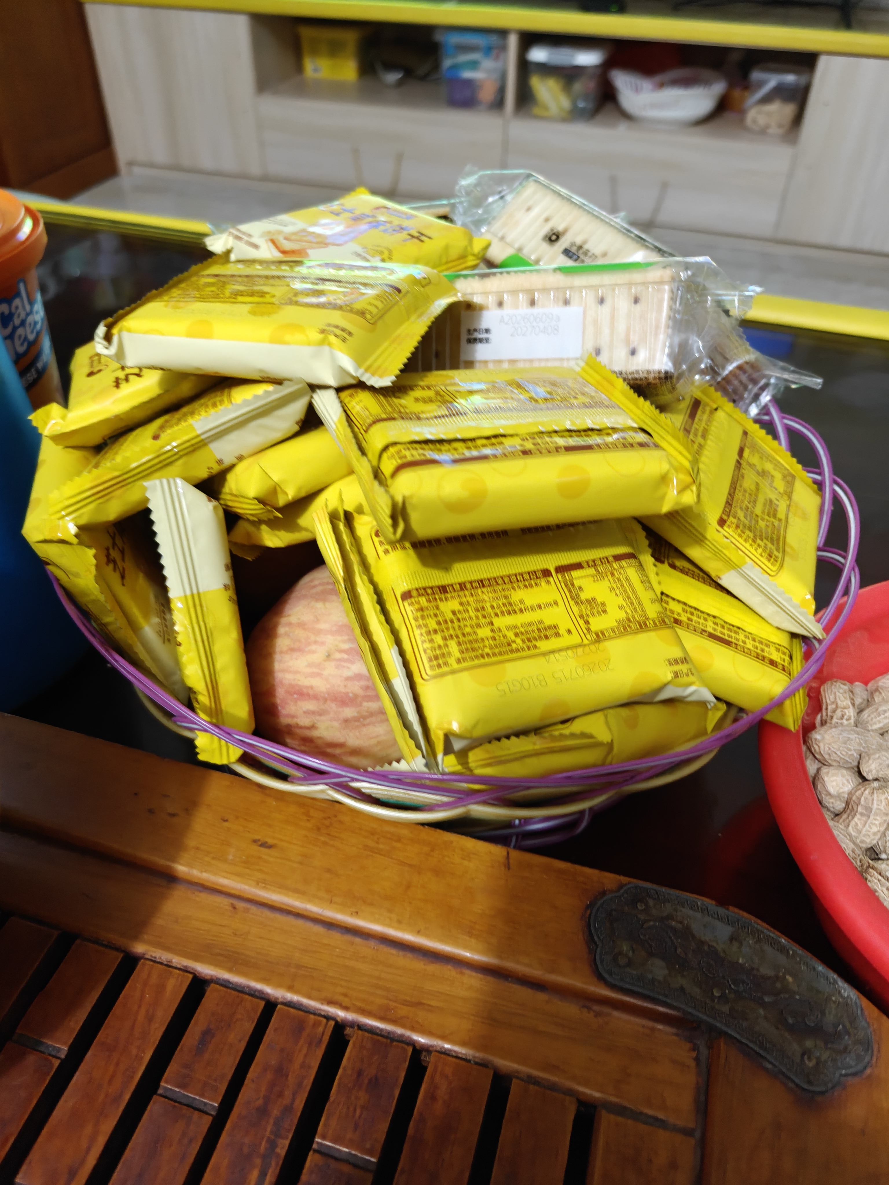 比比赞（BIBIZAN）芝士咸味饼干760g办公室早餐糕点充饥夜宵小吃整箱网红休闲零食品 实拍图