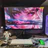 AOC爱攻 昊天Max 32英寸4K240Hz BlackAR3.0抗反 五层堆叠QD-OLED HDR500 DP2.1 电竞显示器AG326UZD2 实拍图