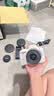Canon佳能r50入门级微单反 半画幅数码相机 4k高清美颜小巧便携套机 EOS R50 18-45套机白色 送礼好物 套餐一【128G内存卡~摄影包+备用电池+卡通礼】 实拍图